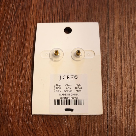 J Crew hypoallergenic earrings NWT - Picture 3 of 3